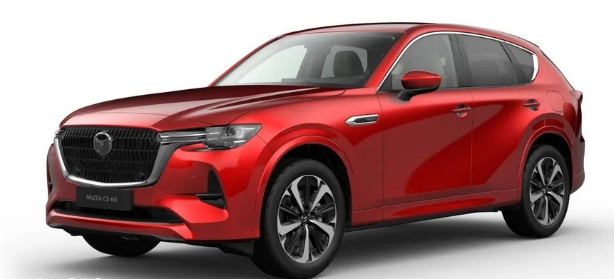 Mazda CX-60 cena 292500 przebieg: 5, rok produkcji 2023 z Grodzisk Wielkopolski małe 46